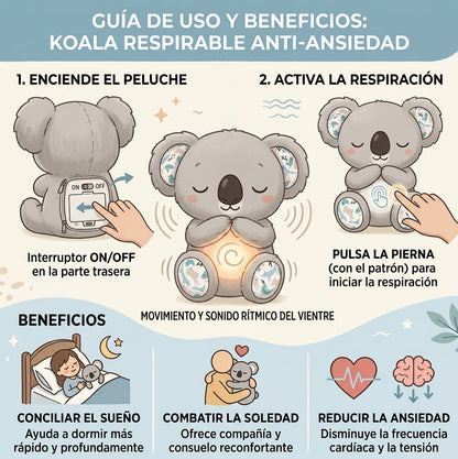 Peerlie - Peluche con Repiracion Anti Ansiedad